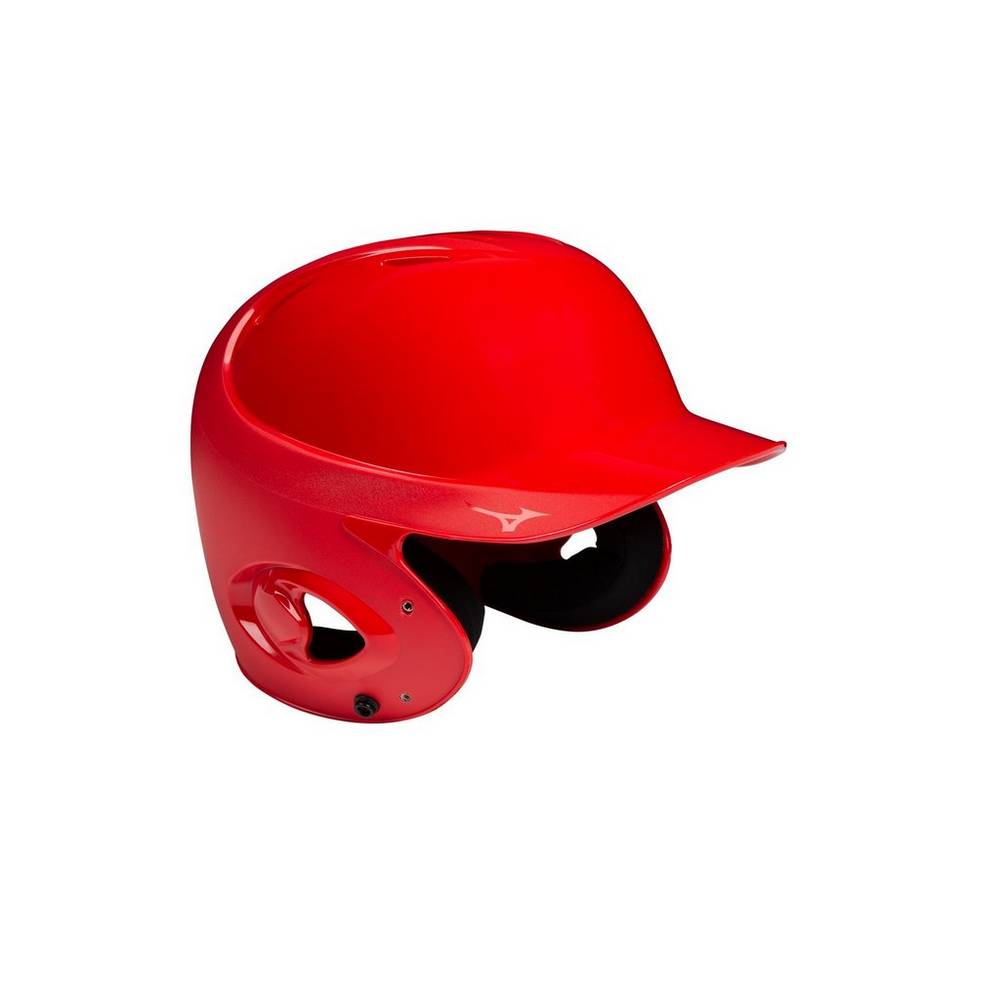 Mens Mizuno MVP Series Solid Batting Helmet Red Philippines (SOKMQW128)